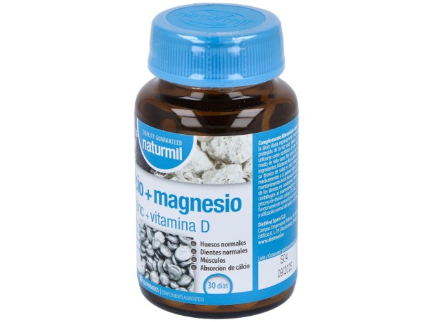 Naturmil Calcio + Magnesio + Zinc + Vitamina D...