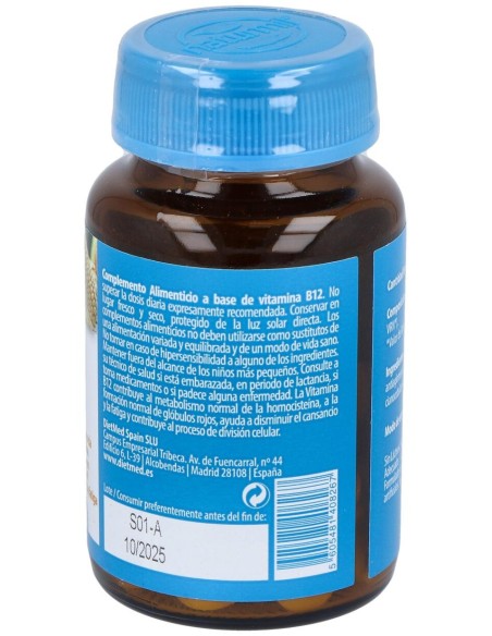 Naturmil Vitamina B12 2500Ug 60 Comprimidos