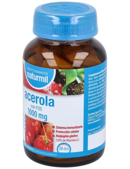 Naturmil Acerola 1000 Mg 60 Comprimidos