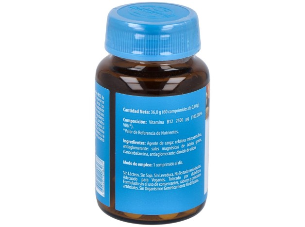 Naturmil Vitamina B12 2500Ug 60 Comprimidos