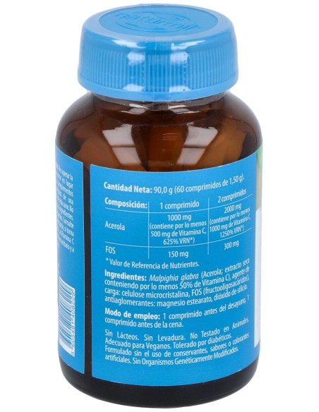 Naturmil Acerola 1000 Mg 60 Comprimidos