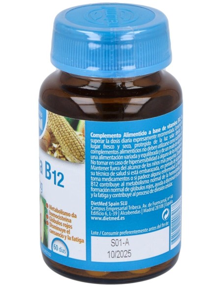 Naturmil Vitamina B12 2500Ug 60 Comprimidos