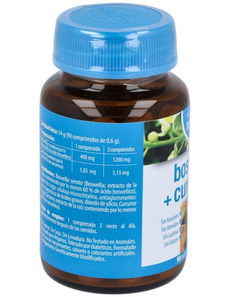 Naturmil Boswellia + Curcumina 90 Comprimidos