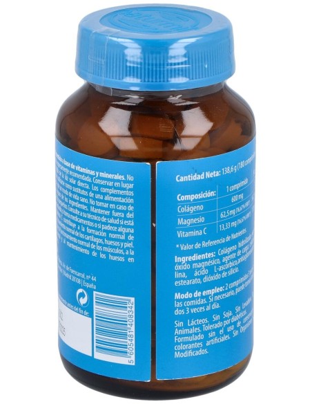 Naturmil Colageno 600Mg 180Comp