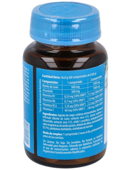 Dietmed Alcachofa Diente León 60Comp