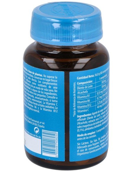 Dietmed Alcachofa Diente León 60Comp