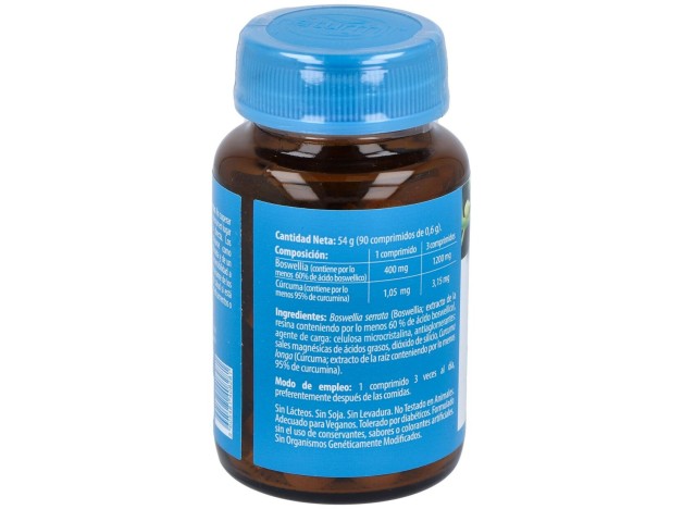 Naturmil Boswellia + Curcumina 90 Comprimidos