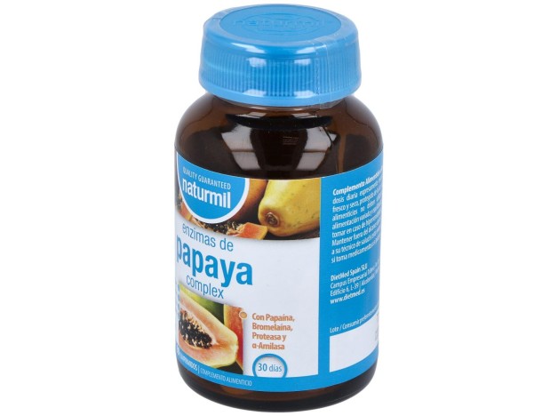 Naturmil Enzimas De Papaya Complex 90Comp