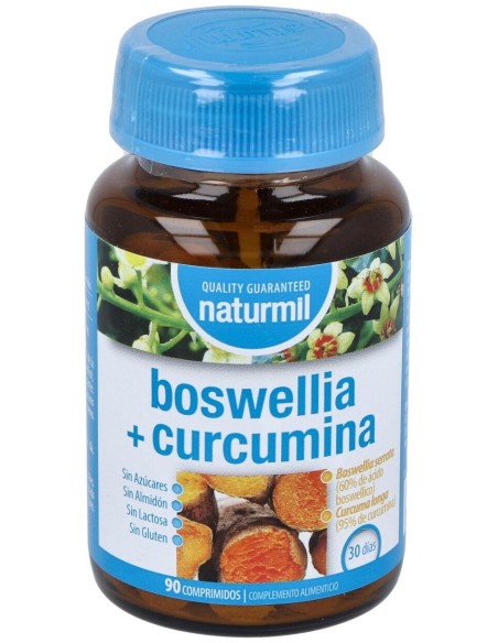 Naturmil Boswellia + Curcumina 90 Comprimidos