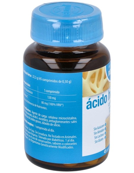 Naturmil Acido Hialuronico 120 Mg Con Vitamina C 45 Comprimidos