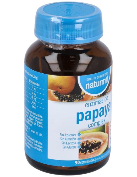 Naturmil Enzimas De Papaya Complex 90Comp