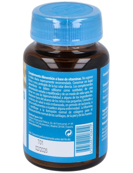 Naturmil Acido Hialuronico 120 Mg Con Vitamina C 45 Comprimidos