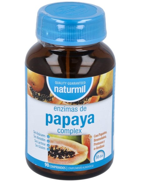 Naturmil Enzimas De Papaya Complex 90Comp