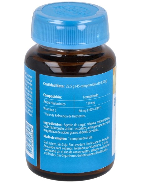 Naturmil Acido Hialuronico 120 Mg Con Vitamina C 45 Comprimidos