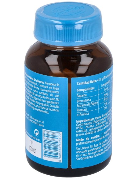 Naturmil Enzimas De Papaya Complex 90Comp