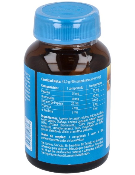 Naturmil Enzimas De Papaya Complex 90Comp