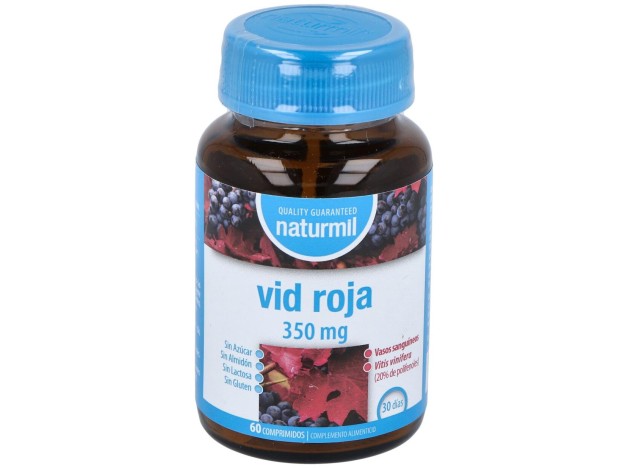 Naturmil Vid Roja 350 Mg 60 Comprimidos