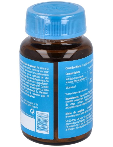 Naturmil Vid Roja 350 Mg 60 Comprimidos
