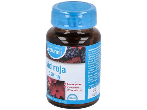 Naturmil Vid Roja 350 Mg 60 Comprimidos