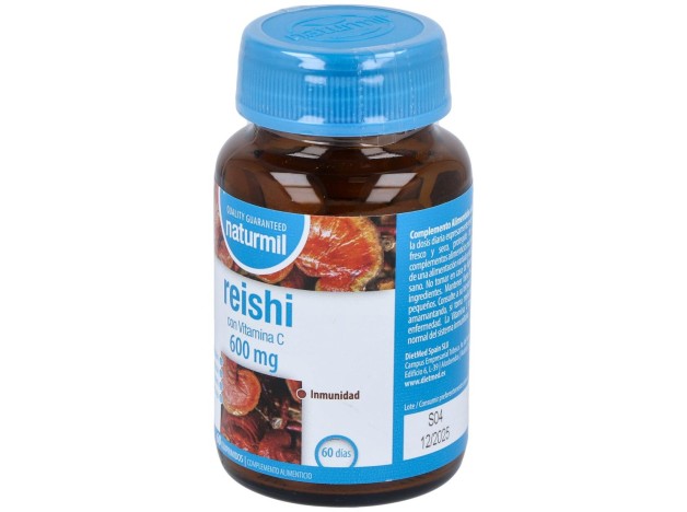 Reishi 600Mg. Con Vitamina C 60Comp.