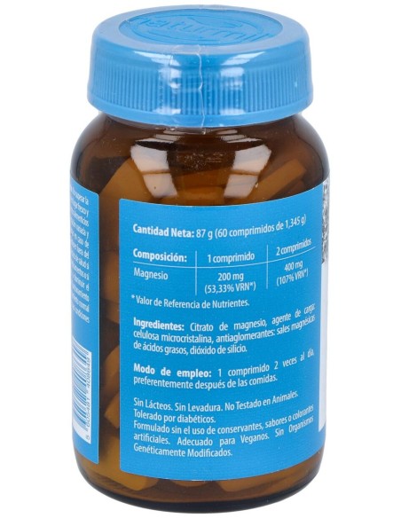 Naturmil Citrato De Magnesio 60Comp