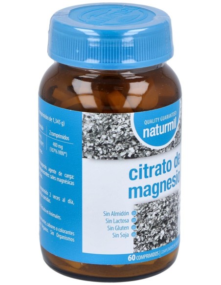 Naturmil Citrato De Magnesio 60Comp