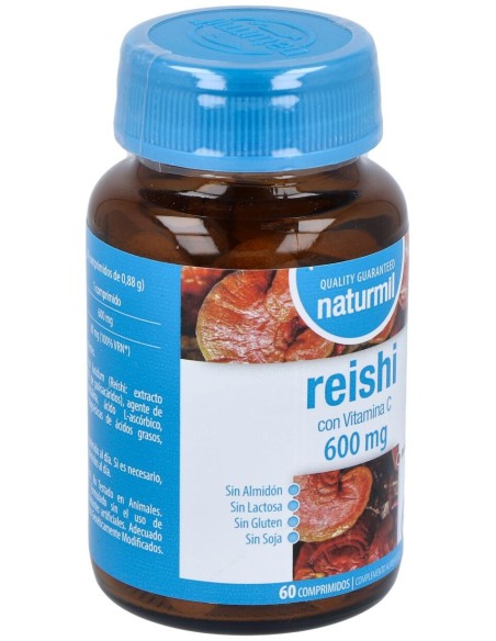 Reishi 600Mg. Con Vitamina C 60Comp.