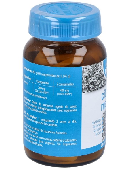Naturmil Citrato De Magnesio 60Comp