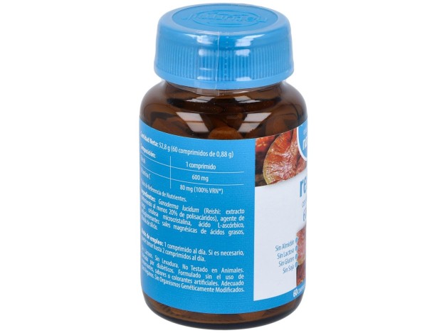 Reishi 600Mg. Con Vitamina C 60Comp.