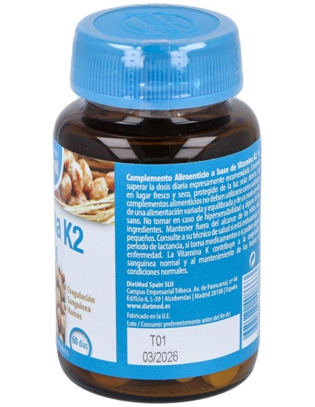 Naturmil Vitamina K2 100Mg 60Comp