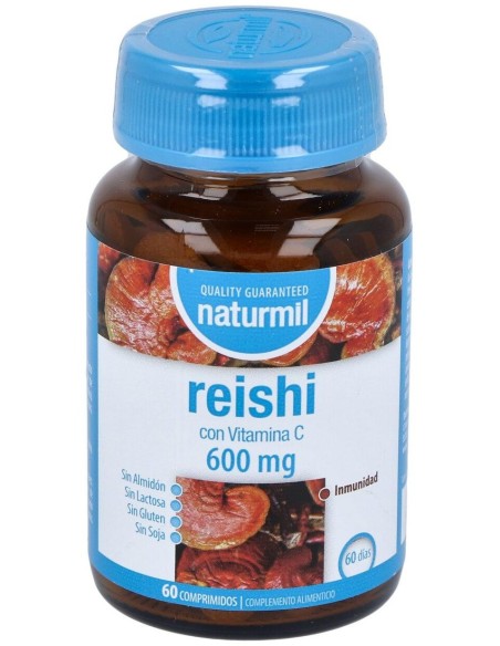Reishi 600Mg. Con Vitamina C 60Comp.