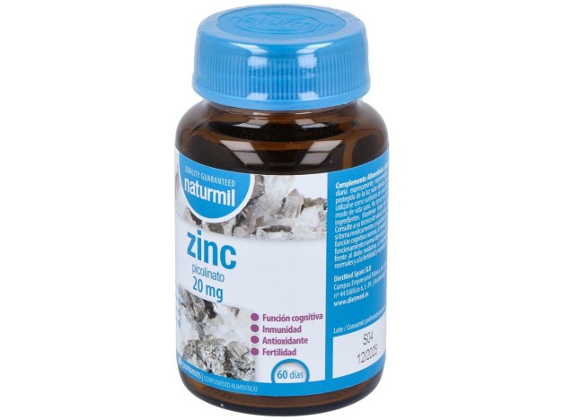 Naturmil Zinc 20Mg Picolinato 60Comp