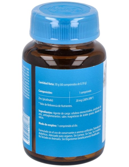 Naturmil Zinc 20Mg Picolinato 60Comp