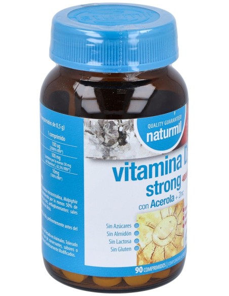 Naturmil Vitamina D3 Strong 90Comp
