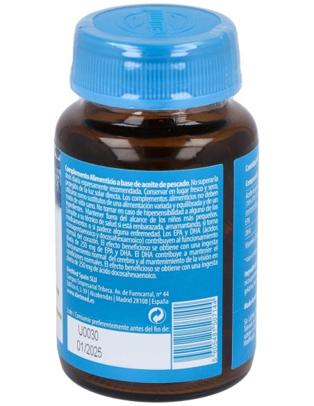 Naturmil Omega 3 Epa 18% E Dha 12% Vitamina E 1000Mg 30Caps