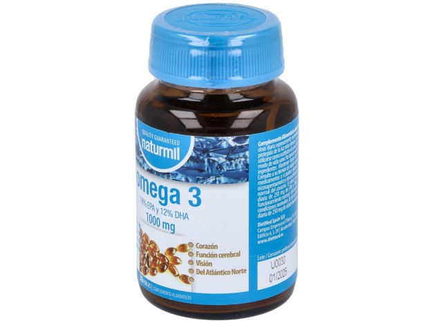 Naturmil Omega 3 Epa 18% E Dha 12% Vitamina E...