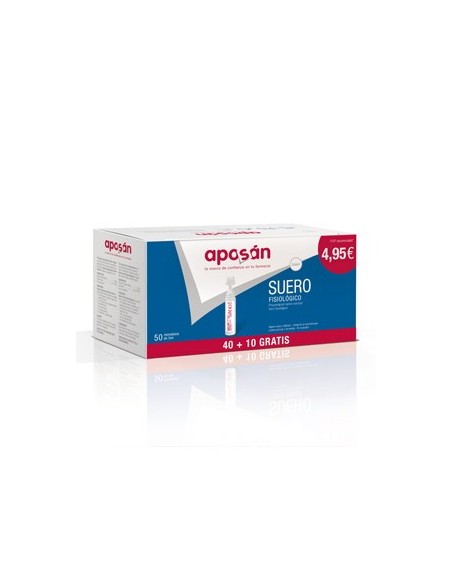 Aposan Suero Fisiologico 5 ml 50Uds (40+10)