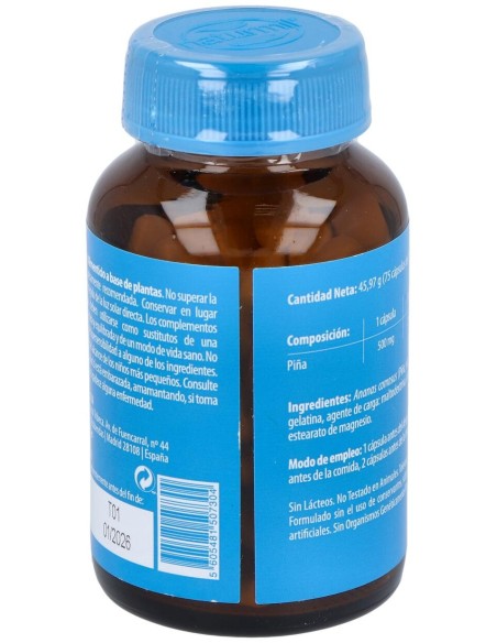 Naturmil Piña 500 Mg 75 Capsulas