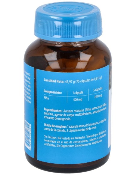 Naturmil Piña 500 Mg 75 Capsulas