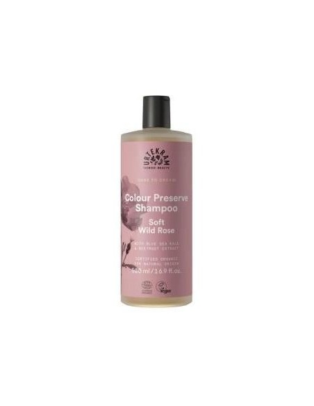 Urtekram Soft Wild Rose Colour Preserve Shampoo 500Ml