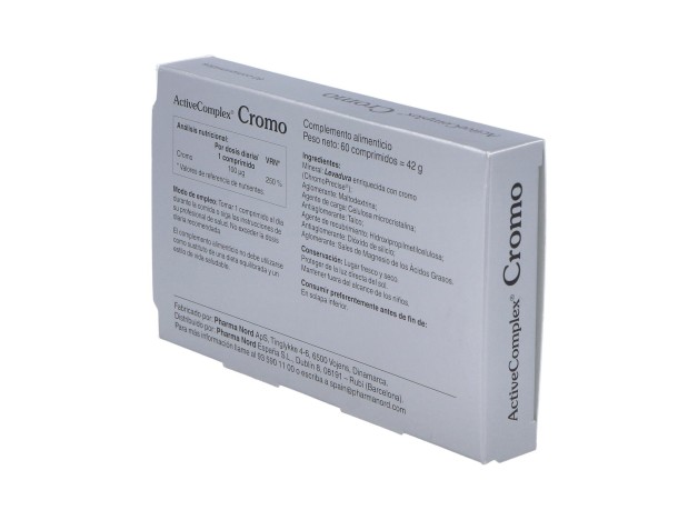 Activecomplex Cromo 100Mcg.60Comp.