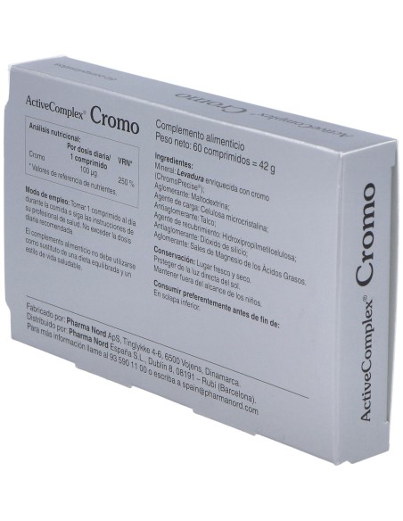 Activecomplex Cromo 100Mcg.60Comp.