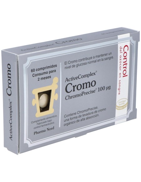 Activecomplex Cromo 100Mcg.60Comp.