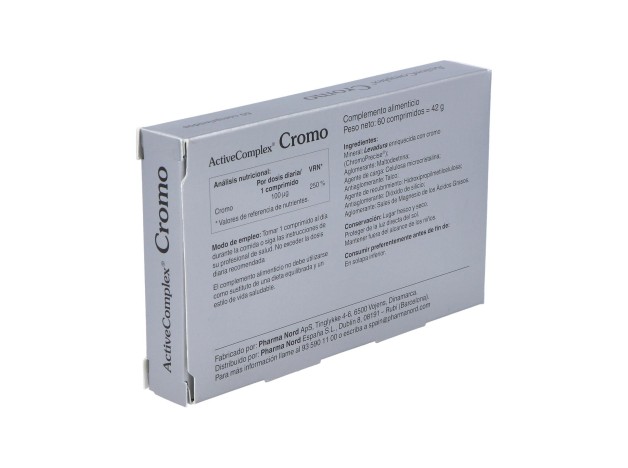 Activecomplex Cromo 100Mcg.60Comp.