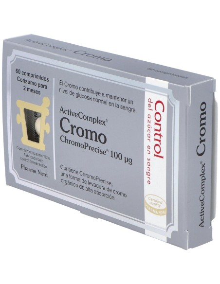 Activecomplex Cromo 100Mcg.60Comp.