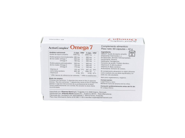 Pharma Nord Active Complex Omega 7 60Caps