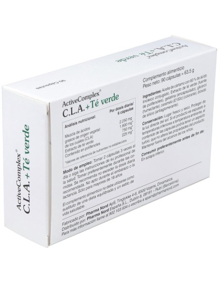 Activecomplex® Cla + Té Verde 90Cáps