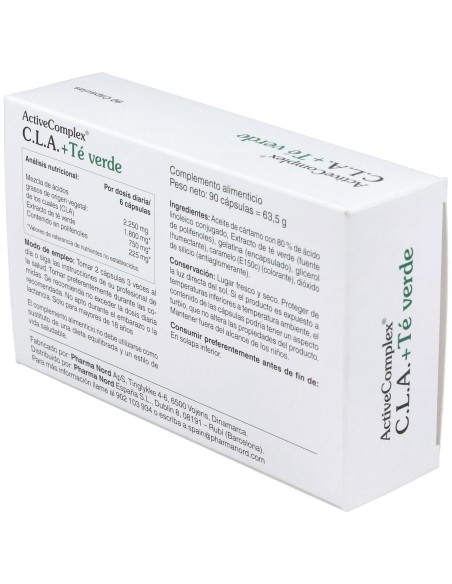 Activecomplex® Cla + Té Verde 90Cáps