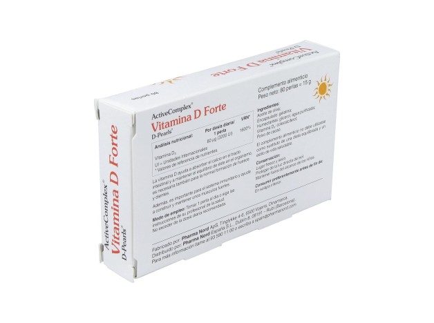 Activecomplex Vitamina D 3200Ui 80 Perlas