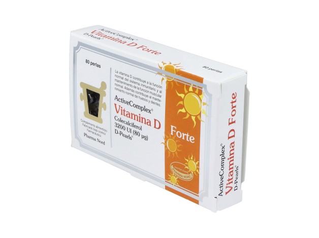 Activecomplex Vitamina D 3200Ui 80 Perlas